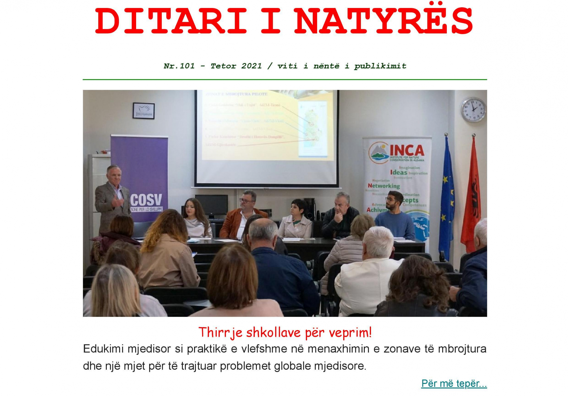 Ditari Natyrës nr.101 - Tetor 2021